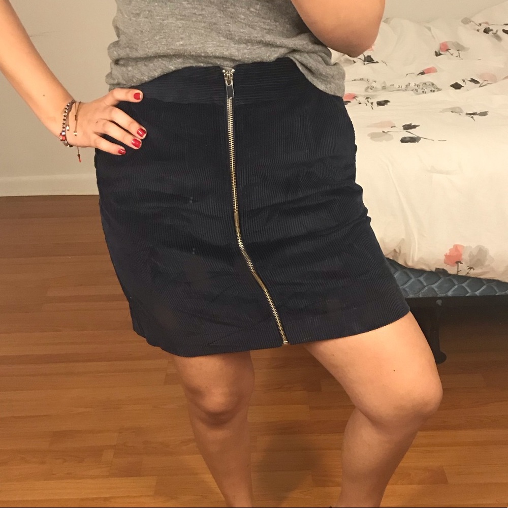 GAP | Navy Corduroy Skirt